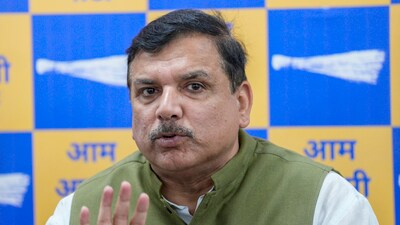 AAP MP Sanjay Singh also accused ED and CBI of contempt of court, after they have asked exception from the Supreme Court. (PTI)
