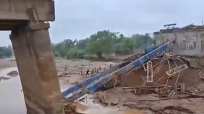 A visual from the collapse site (ANI) A visual from the collapse site (ANI)