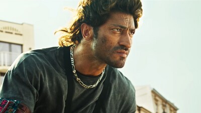 Vidyut Jammwal in a still from Crakk. Vidyut Jammwal in a still from Crakk.