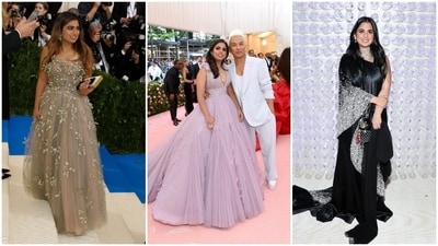 In the past, Isha has worn many stunning looks at the Met Gala. In 2017, she wore a dress from Maria Grazia Chiuri's first couture collection for Dior to debut at fashion's biggest night. In 2019, Prabal Gurung dressed her in a lavender gown that transformed her into a princess. Meanwhile, in 2023, Isha ditched the classic gown and slipped into a reimagined saree for the occasion. Prabal Gurung designed her look for the occasion. (Instagram) In the past, Isha has worn many stunning looks at the Met Gala. In 2017, she wore a dress from Maria Grazia Chiuri's first couture collection for Dior to debut at fashion's biggest night. In 2019, Prabal Gurung dressed her in a lavender gown that transformed her into a princess. Meanwhile, in 2023, Isha ditched the classic gown and slipped into a reimagined saree for the occasion. Prabal Gurung designed her look for the occasion. (Instagram)