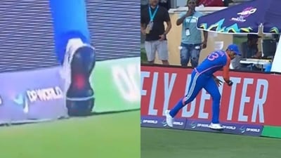 Fresh video of Suryakumar Yadav's catch sparks controversy Fresh video of Suryakumar Yadav's catch sparks controversy