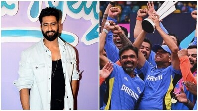 Vicky Kaushal took to Instagram Stories and shared a bunch of photos from the match. He also posted a solo photo of Virat Kohli after Saturday's game. Vicky Kaushal took to Instagram Stories and shared a bunch of photos from the match. He also posted a solo photo of Virat Kohli after Saturday's game.
