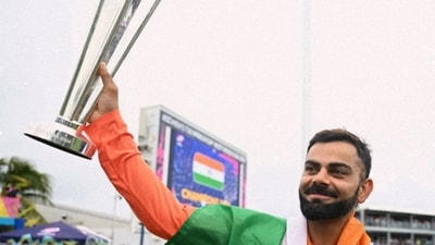 Calling Virat her "home", Anushka wrote a sweet note for the cricketer in another Instagram post along with a picture of him holding the trophy. She wrote, "AND ..... I love this man..@virat.kohli . So grateful to call you my home..- now go have a glass of sparkling water for me to celebrate this!" Calling Virat her "home", Anushka wrote a sweet note for the cricketer in another Instagram post along with a picture of him holding the trophy. She wrote, "AND ..... I love this man..@virat.kohli . So grateful to call you my home..- now go have a glass of sparkling water for me to celebrate this!"