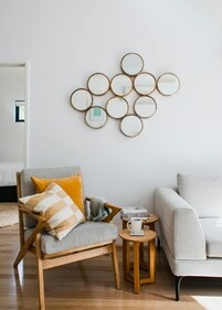 Decorative mirrors add a touch of elegance and style to any decor. (Prexels) Decorative mirrors add a touch of elegance and style to any decor. (Prexels)