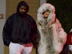 Bianca Censori goes pantless under a massive fur coat after leaving a Los Angeles movie theater with husband, Kanye West. Bianca Censori goes pantless under a massive fur coat after leaving a Los Angeles movie theater with husband, Kanye West.