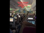 Air India passengers cheering for India's win at T20 World Cup. Air India passengers cheering for India's win at T20 World Cup.