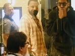 Abhishek Bachchan and Amitabh Bachchan watched Kalki 2898 AD together. Abhishek Bachchan and Amitabh Bachchan watched Kalki 2898 AD together.
