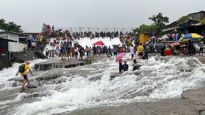 Five people including four children and a woman drowned in a water body near Bhushi Dam in Lonavala on Sunday afternoon. (REPRESENTATIVE PHOTO) Five people including four children and a woman drowned in a water body near Bhushi Dam in Lonavala on Sunday afternoon. (REPRESENTATIVE PHOTO)