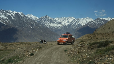 Kinnaur: Election officials arrive at Tashigang, the world's highest polling station, on the eve of the last phase of Lok Sabha polls, in Kinnaur district, Friday, May 31, 2024. (PTI Photo/Arun Sharma) (PTI) Kinnaur: Election officials arrive at Tashigang, the world's highest polling station, on the eve of the last phase of Lok Sabha polls, in Kinnaur district, Friday, May 31, 2024. (PTI Photo/Arun Sharma) (PTI)