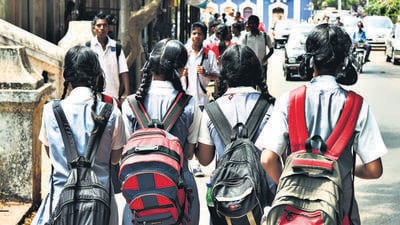The Justice Murugan committee has recommended the Tamil Nadu government to continue its dual language policy of Tamil and English as the medium of instruction. (File photo) The Justice Murugan committee has recommended the Tamil Nadu government to continue its dual language policy of Tamil and English as the medium of instruction. (File photo)