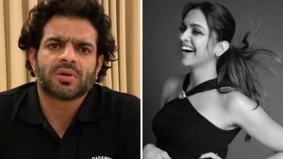 Karan Patel reacted to Deepika Padukone's baby bump. Karan Patel reacted to Deepika Padukone's baby bump.