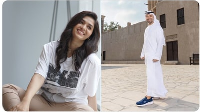 Sunaina and Khalid Al Ameri have both shared the same engagement photos. Sunaina and Khalid Al Ameri have both shared the same engagement photos.