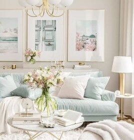 Mix and match patterns for a playful look. (Pinterest) Mix and match patterns for a playful look. (Pinterest)