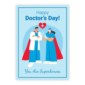 Let's honour and celebrate our doctors today and every day. (Freepik)