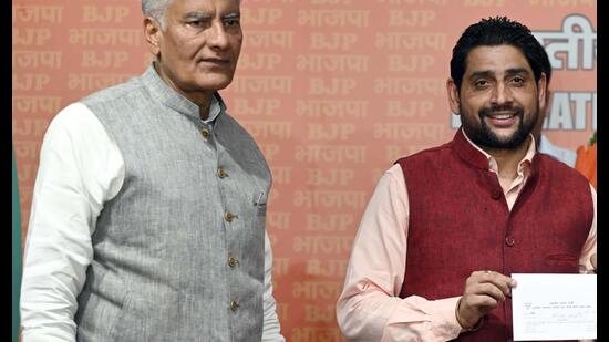 BJP candidate Sheetal Angural (HT file)