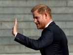 Britain's Prince Harry arrives to attend the Invictus Games Foundation 10th Anniversary Service of Thanksgiving at St Paul’s Cathedral, in London, Britain, May 8, 2024. REUTERS/Toby Melville/File Photo