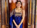 Rashmika Mandanna wore her saree in traditional Kodava style while attending a friend's wedding recently. Rashmika Mandanna wore her saree in traditional Kodava style while attending a friend's wedding recently.