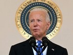 Joe Biden ignores questions about dropping out of race, opens up on Trump trial instead (Photo by Mandel NGAN / AFP)