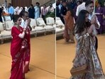 The entire Ambani family, including Mukesh Ambani, Nita Ambani, Akash Ambani, Shloka Ambani, Isha Ambani and Anand Piramal, attended the mass wedding programme on Tuesday. The entire Ambani family, including Mukesh Ambani, Nita Ambani, Akash Ambani, Shloka Ambani, Isha Ambani and Anand Piramal, attended the mass wedding programme on Tuesday.