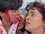 Shah Rukh Khan and Juhi Chawla in Yash Chopra's Darr Shah Rukh Khan and Juhi Chawla in Yash Chopra's Darr