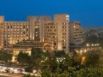 Exterior of Hyatt Regency hotel, Delhi