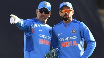 MS Dhoni and Virat Kohli MS Dhoni and Virat Kohli