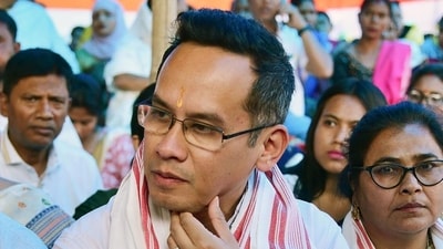 Gaurav Gogoi is an MP from Jorhat Lok Sabha seat in Assam (PTI) Gaurav Gogoi is an MP from Jorhat Lok Sabha seat in Assam (PTI)