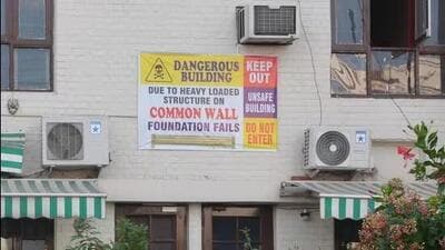 Haryana government has allowed construction of stilt+four floor buildings in residential sectors. (HT Photos) Haryana government has allowed construction of stilt+four floor buildings in residential sectors. (HT Photos)