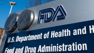 FILE - A sign for the Food and Drug Administration is displayed outside their offices in Silver Spring, Md., on Dec. 10, 2020.(AP Photo/Manuel Balce Ceneta, File) (AP) FILE - A sign for the Food and Drug Administration is displayed outside their offices in Silver Spring, Md., on Dec. 10, 2020.(AP Photo/Manuel Balce Ceneta, File) (AP)