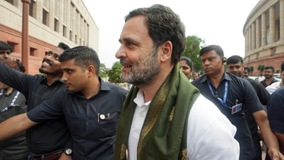 New Delhi: Leader of Opposition in Lok Sabha Rahul Gandhi during the ongoing Parliament session, in New Delhi, Tuesday, July 2, 2024. (PTI Photo/Kamal Kishore) New Delhi: Leader of Opposition in Lok Sabha Rahul Gandhi during the ongoing Parliament session, in New Delhi, Tuesday, July 2, 2024. (PTI Photo/Kamal Kishore)
