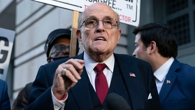 Giuliani’s attorney Arthur Aidala said they were “obviously disappointed" but not surprised by the decision. (AP) Giuliani’s attorney Arthur Aidala said they were “obviously disappointed" but not surprised by the decision. (AP)