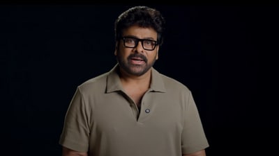 Chiranjeevi recently featured in a video for drug awareness. Chiranjeevi recently featured in a video for drug awareness.