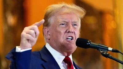 Former President Donald Trump speaks during a news conference at Trump Tower, May 31, 2024, in New York. (AP Photo/Julia Nikhinson, File) (AP) Former President Donald Trump speaks during a news conference at Trump Tower, May 31, 2024, in New York. (AP Photo/Julia Nikhinson, File) (AP)