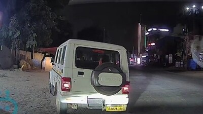 Dash camera saves car owner from road rage incident in Bengaluru. VIDEO Dash camera saves car owner from road rage incident in Bengaluru. VIDEO
