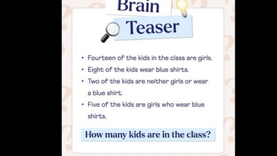 Will you be able to solve it? Will you be able to solve it?