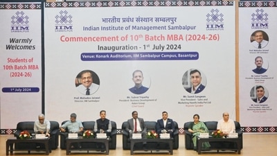 The inaugural event of the IIM Sambalpur's MBA batch was attended by industry leaders The inaugural event of the IIM Sambalpur's MBA batch was attended by industry leaders