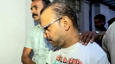 The father of the accused 17-year-old boy involved in the Pune Porsche accident case was arrested in an alleged abduction case. (ANI Photo) The father of the accused 17-year-old boy involved in the Pune Porsche accident case was arrested in an alleged abduction case. (ANI Photo)