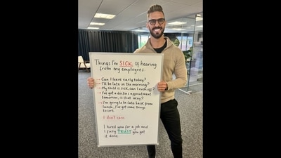 Tech entrepreneur with a long list of things he is tired of hearing from his employees. (X/@RobDance_) Tech entrepreneur with a long list of things he is tired of hearing from his employees. (X/@RobDance_)