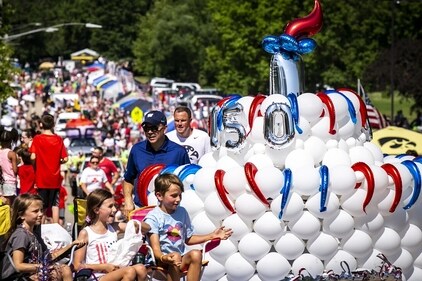 Americans celebrate US Independence Day. (AP)