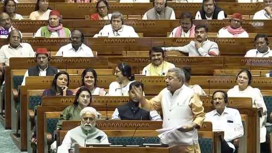 Trinamool Congress Lok Sabha MP Kalyan Banerjee in Lok Sabha.