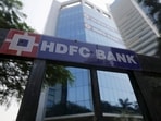 The headquarters of India's HDFC bank is pictured in Mumbai. 