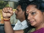 A Delhi court extended BRS leader K Kavitha and AAP leader Manish Sisodia's judicial custody till July 25 in relation to the alleged excise policy scam (ANI) A Delhi court extended BRS leader K Kavitha and AAP leader Manish Sisodia's judicial custody till July 25 in relation to the alleged excise policy scam (ANI)
