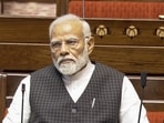 Opposition erupts in protest during Modi's Rajya Sabha speech on Constitution and majority vote, calls for LoP to speak (PTI Photo) 