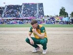 David Miller was dismissed off the first ball of the last over by Hardik Pandya thanks to what is now a famously stunning catch by Suryakumar Yadav David Miller was dismissed off the first ball of the last over by Hardik Pandya thanks to what is now a famously stunning catch by Suryakumar Yadav