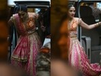 Radhika Merchant looked gorgeous in a lehenga for her Mameru ceremony. Radhika Merchant looked gorgeous in a lehenga for her Mameru ceremony.