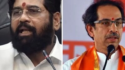 Maharashtra CM Eknath Shinde and former Maharashtra CM Uddhav Thackeray