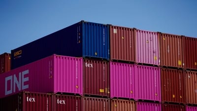 Shipping containers at the Port of Los Angeles in Los Angeles, California, US, on Friday, June 28, 2024. The US Census Bureau is scheduled to release trade balance figures on July 3. Photographer: Eric Thayer/Bloomberg (Bloomberg) Shipping containers at the Port of Los Angeles in Los Angeles, California, US, on Friday, June 28, 2024. The US Census Bureau is scheduled to release trade balance figures on July 3. Photographer: Eric Thayer/Bloomberg (Bloomberg)