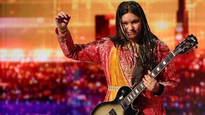 Guitar prodigy Maya Neelakantan has gone viral for her America's Got Talent audition, for her rendition of Papa Roach’s Last Resort infused with notes of Carnatic music. (Photo: Instagram) Guitar prodigy Maya Neelakantan has gone viral for her America's Got Talent audition, for her rendition of Papa Roach’s Last Resort infused with notes of Carnatic music. (Photo: Instagram)