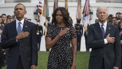 Michelle Obama's office has again confirmed that she will not run for president in 2024. (AFP) Michelle Obama's office has again confirmed that she will not run for president in 2024. (AFP)
