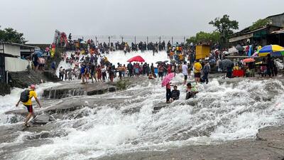 On June 30, five members of a family were swept away in the backwater of Bhushi Dam. The mishap highlighted the issue of safety and security of the tourists at the water bodies. (HT FILE) On June 30, five members of a family were swept away in the backwater of Bhushi Dam. The mishap highlighted the issue of safety and security of the tourists at the water bodies. (HT FILE)